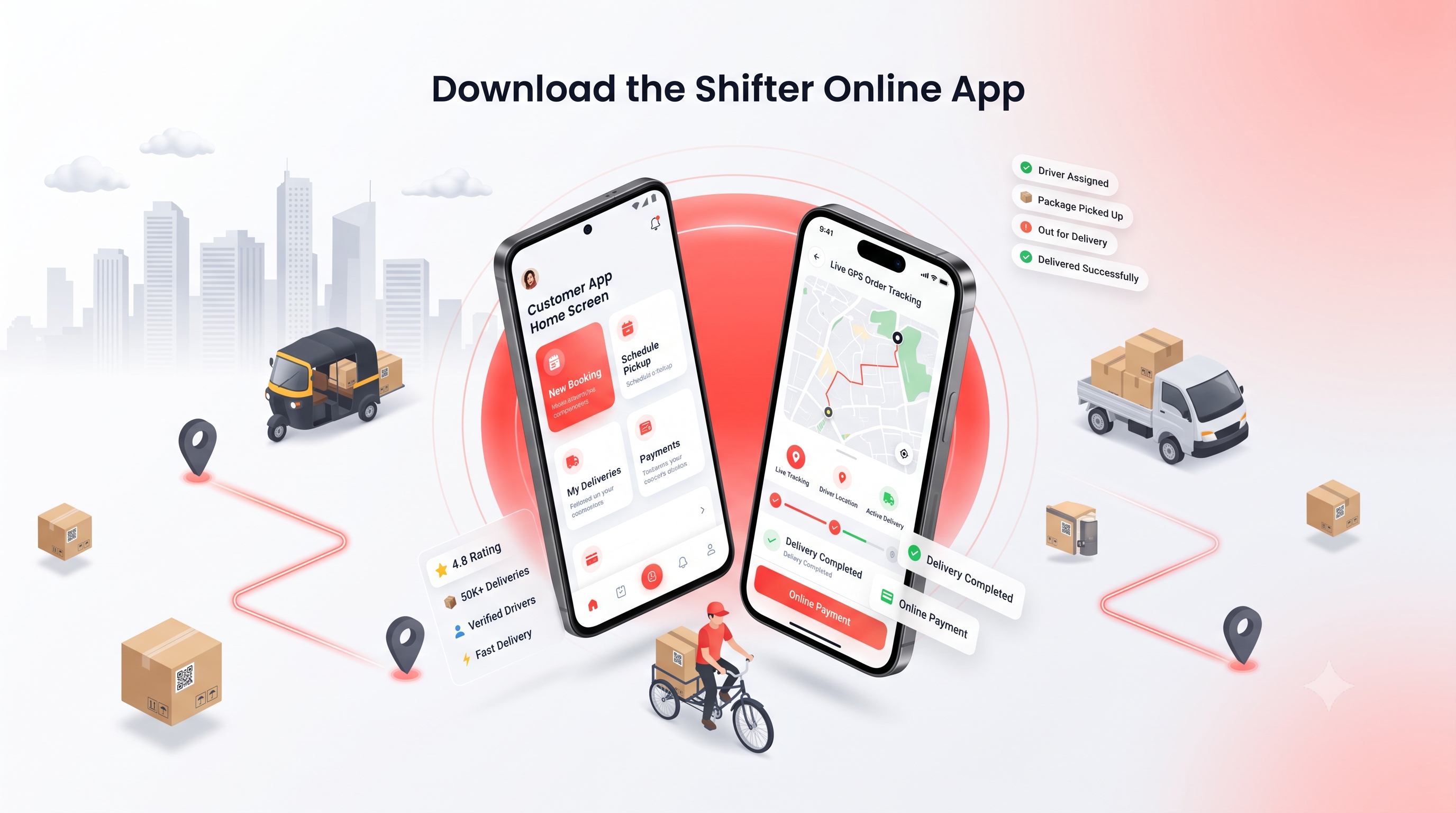 Shifter Online App Screenshots